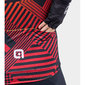 Ale PR-S Checker Fietsshirt Korte Mouwen Rood Heren