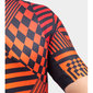 Ale PR-S Checker Fietsshirt Korte Mouwen Rood Heren