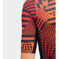 Ale PR-S Checker Fietsshirt Korte Mouwen Rood Heren
