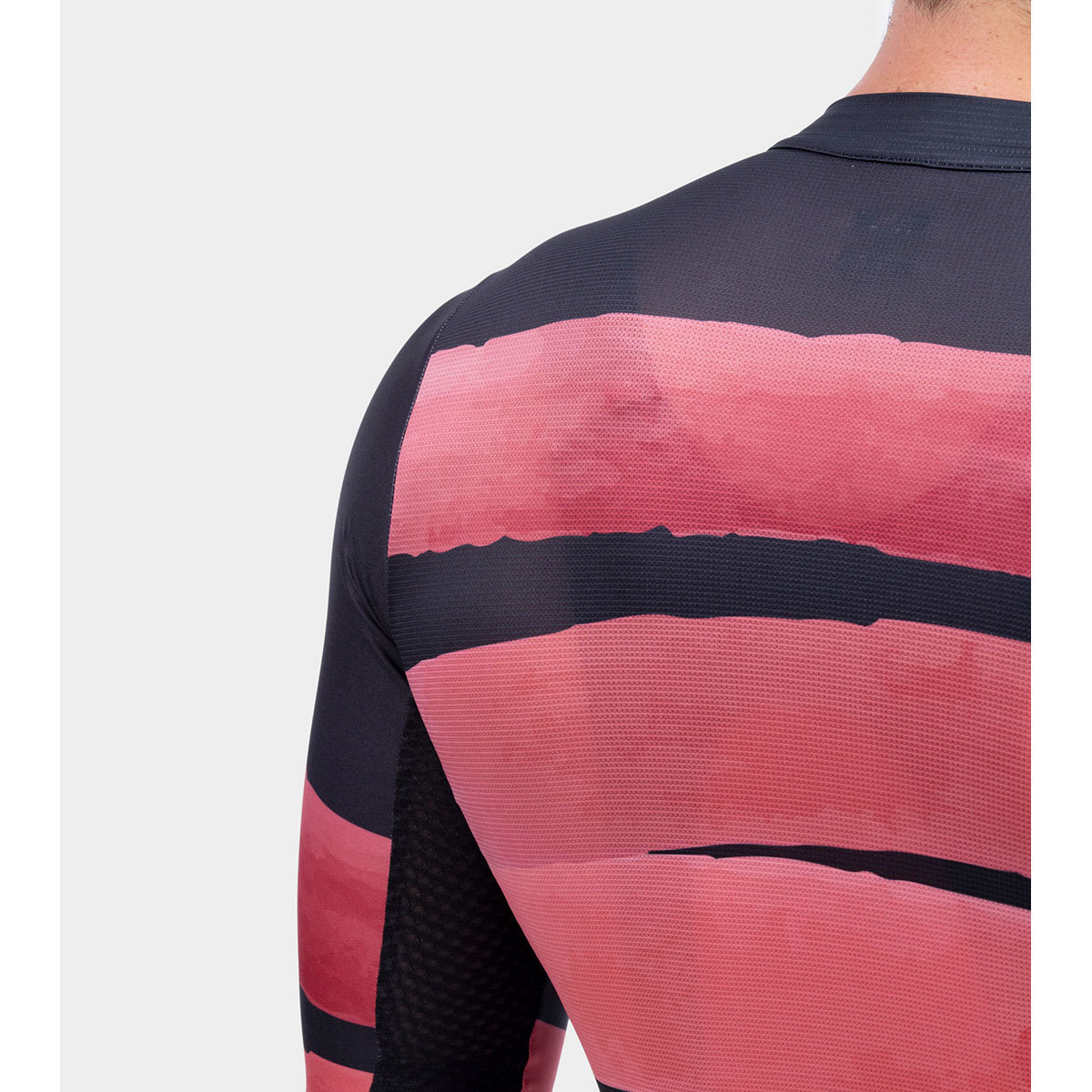 Ale PR-S Track Fietsshirt Korte Mouwen Bordeauxrood Heren