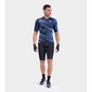 Ale PR-S Green Speed Fietsshirt Korte Mouwen Blauw Heren