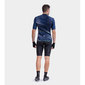 Ale PR-S Green Speed Fietsshirt Korte Mouwen Blauw Heren
