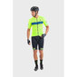 Ale Graphics PRR Stars Fietsshirt Korte Mouwen Fluo Geel/Groen Heren
