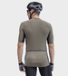 Ale Solid Color Block Fietsshirt Korte Mouwen Olijfgroen Heren