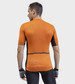 Ale Solid Color Block Fietsshirt Korte Mouwen Oranje Heren
