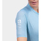 Ale R-EV1 Silver Cooling Fietsshirt Korte Mouwen Lichtblauw Dames