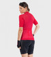 Ale R-EV1 Silver Cooling Fietsshirt Korte Mouwen Rood Dames