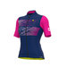 Ale PR-S Logo Fietsshirt Korte Mouwen Paars Dames