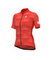 Ale Solid Sharp Fietsshirt Korte Mouwen Rood Dames