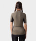 Ale Solid Color Block Fietsshirt Korte Mouwen Olijfgroen Dames