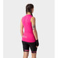 Ale Solid Color Block Fietsshirt Zonder Mouwen Roze Dames