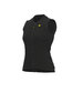 Ale Solid Color Block Fietsshirt Zonder Mouwen Zwart Dames