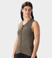 Ale Solid Color Block Fietsshirt Zonder Mouwen Olijfgroen Dames