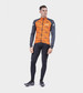 Ale Solid Sharp Fietsjack Zwart/Fluo Oranje Heren