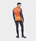 Ale Solid Sharp Fietsjack Zwart/Fluo Oranje Heren