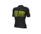 Ale PR-E Play Fietsshirt Korte Mouwen Zwart/Geel Heren