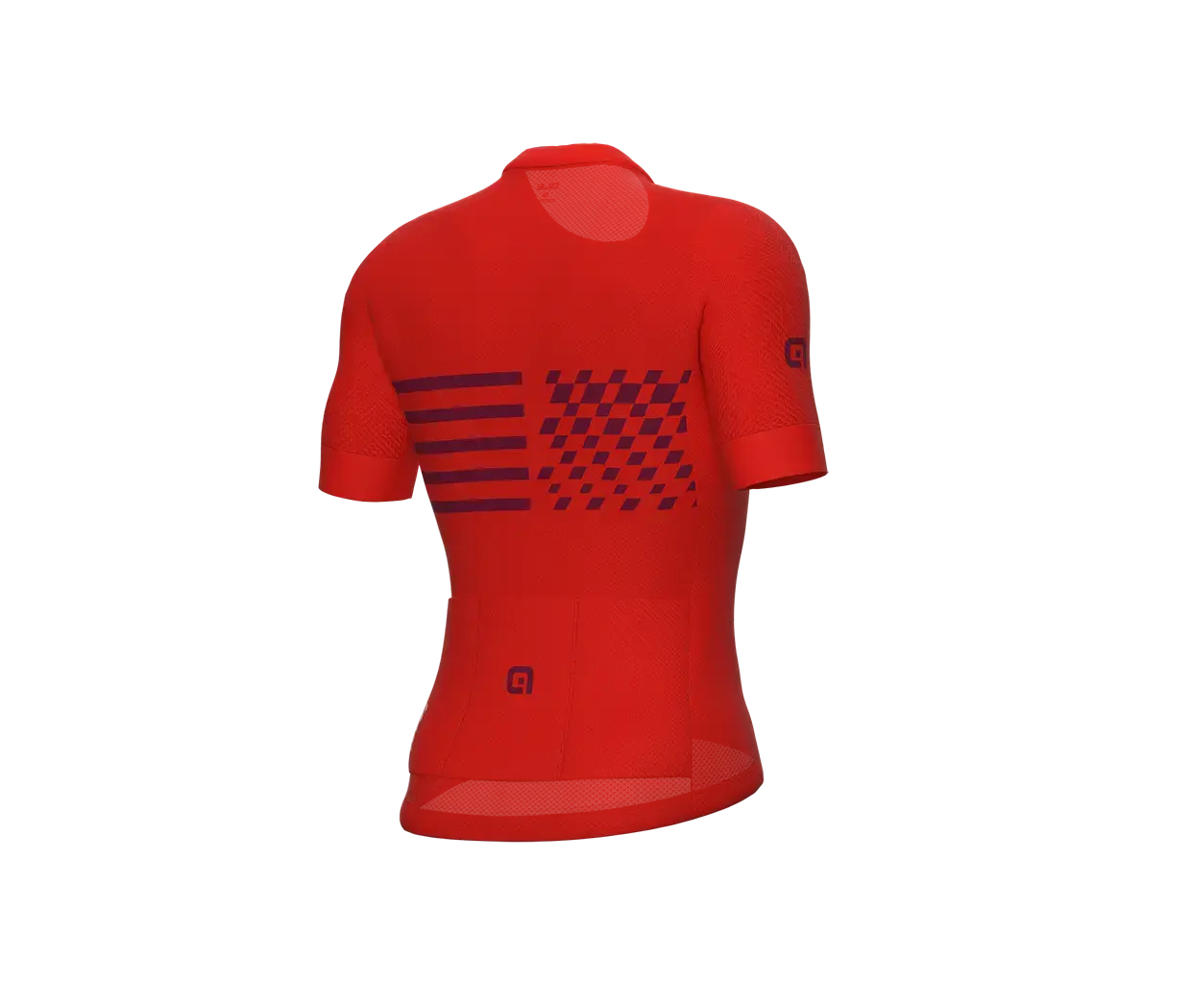 Ale PR-E Play Fietsshirt Korte Mouwen Rood/Zwart Heren