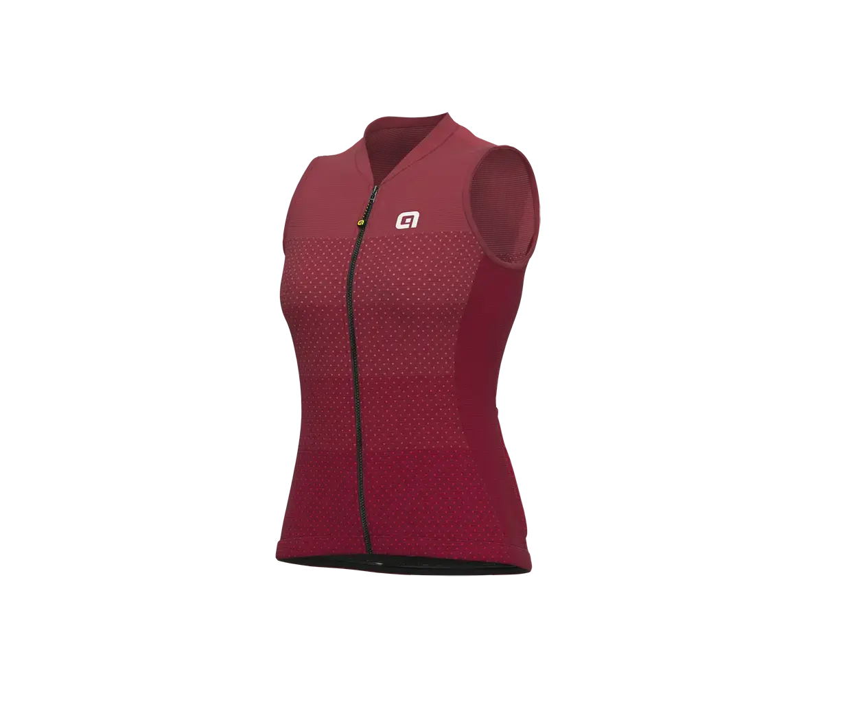Ale Pragma Level Fietsshirt Zonder Mouwen Donkerrood Dames