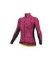 Ale PR.E Papillon Fietsshirt Lange Mouwen Fluo Roze/Zwart Dames