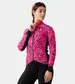 Ale PR.E Papillon Fietsshirt Lange Mouwen Fluo Roze/Zwart Dames