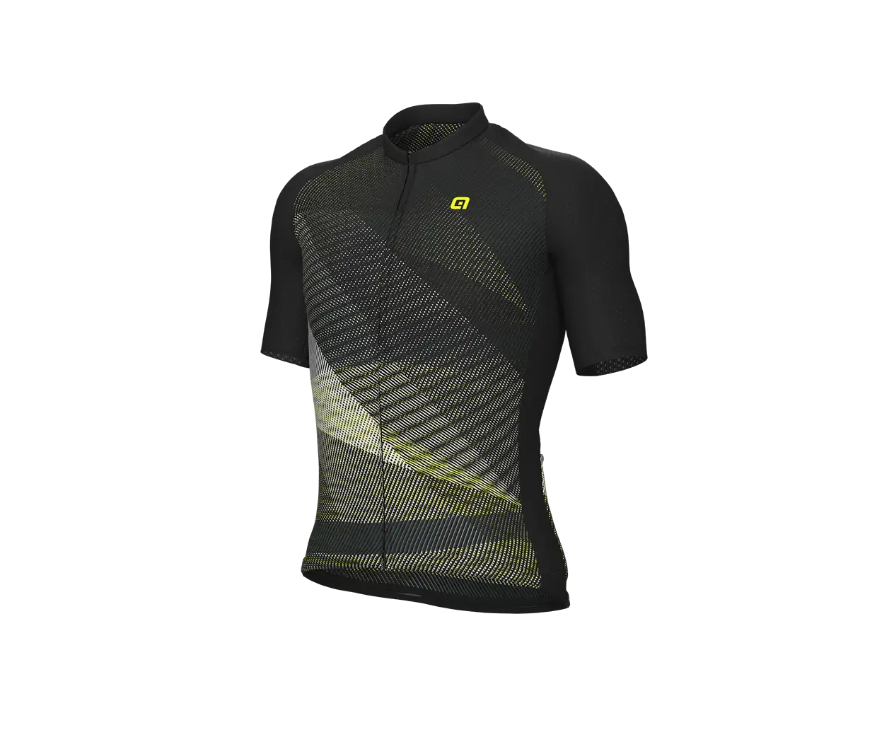 Ale Pragma Connect Fietsshirt Korte Mouwen Zwart Heren