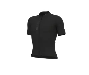 Ale Pragma Color Block Fietsshirt Korte Mouwen Zwart Heren