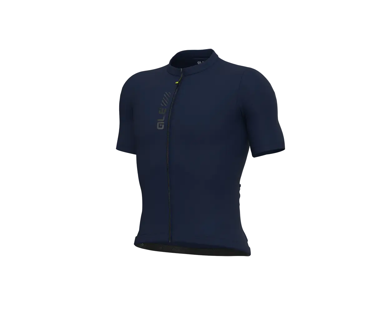 Ale Pragma Color Block Fietsshirt Korte Mouwen Donkerblauw Heren