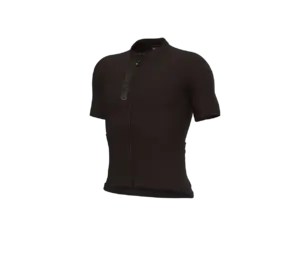 Ale Pragma Color Block Off Road Fietsshirt Korte Mouwen Bruin Heren