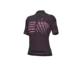 Ale PR-E Play Fietsshirt Korte Mouwen Donkerrood Dames