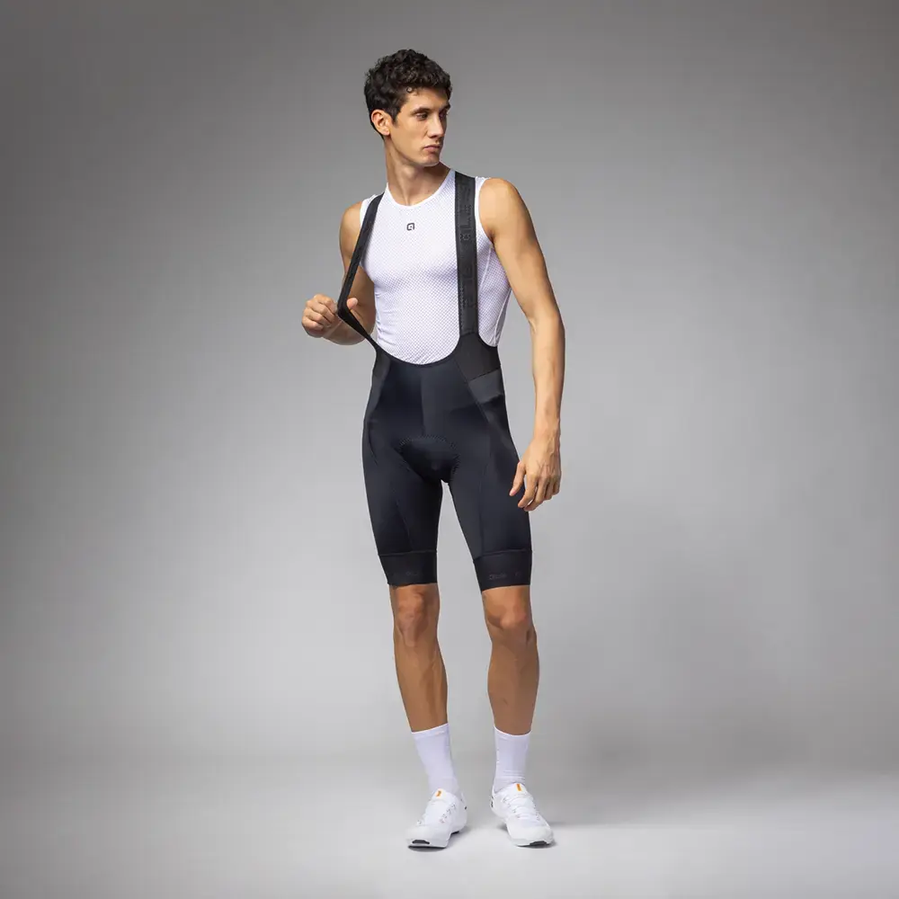 Ale PR-E Strada 2.0 Fietsbroek Kort Zwart Heren