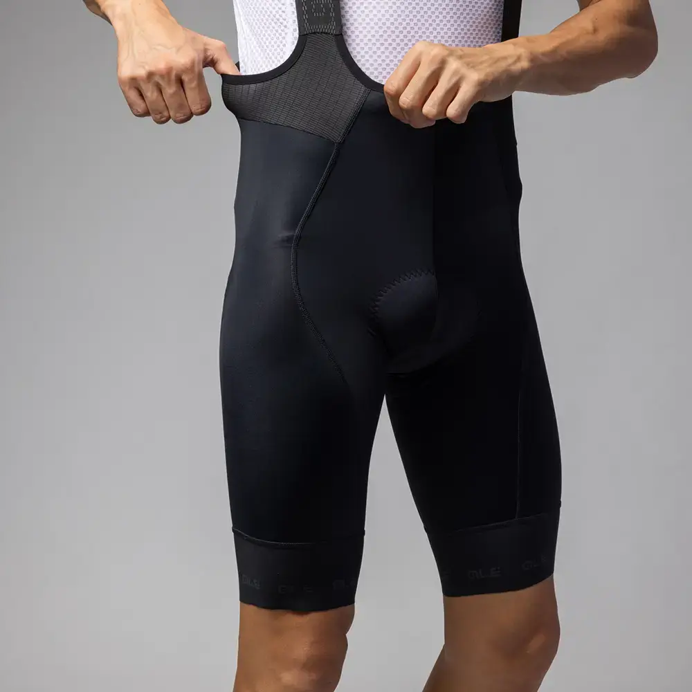 Ale PR-E Strada 2.0 Fietsbroek Kort Zwart Heren