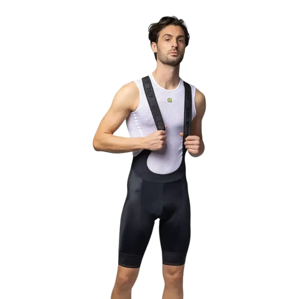 ALE Pragma Corsa 2.0 Fietsbroek Kort Zwart/Grijs Heren