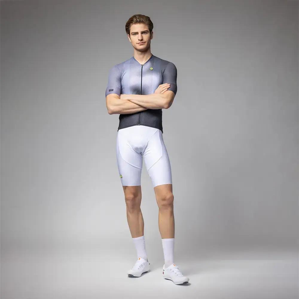 Ale PR-E Flash Fietsshirt Korte Mouwen Zwart Heren