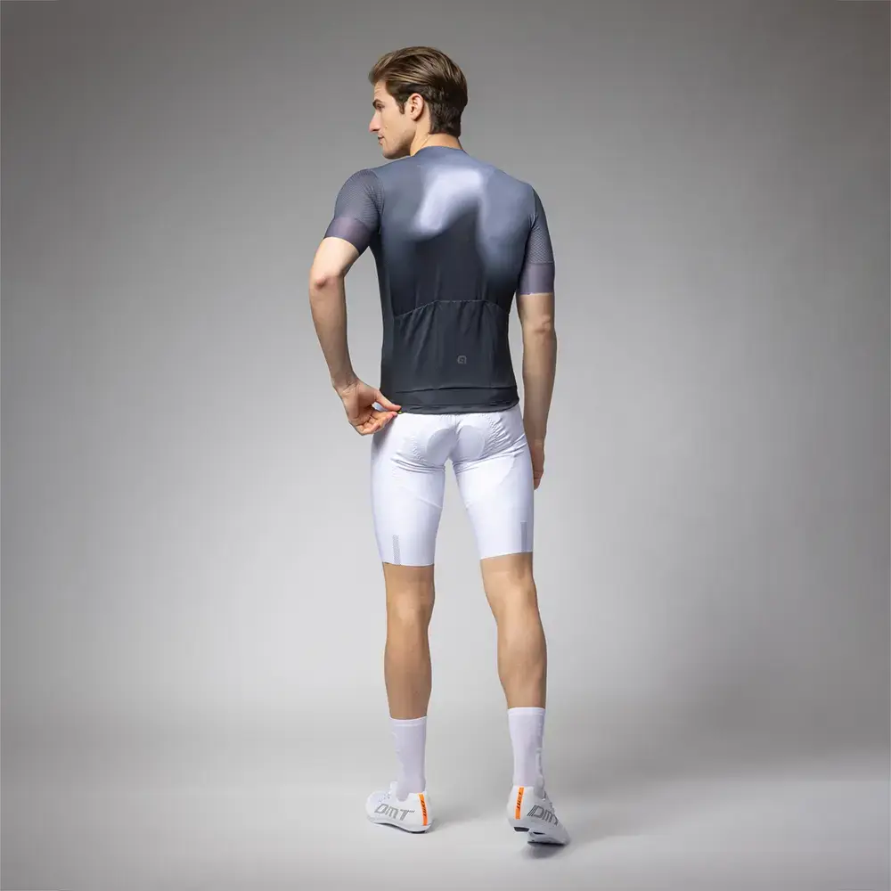Ale PR-E Flash Fietsshirt Korte Mouwen Zwart Heren