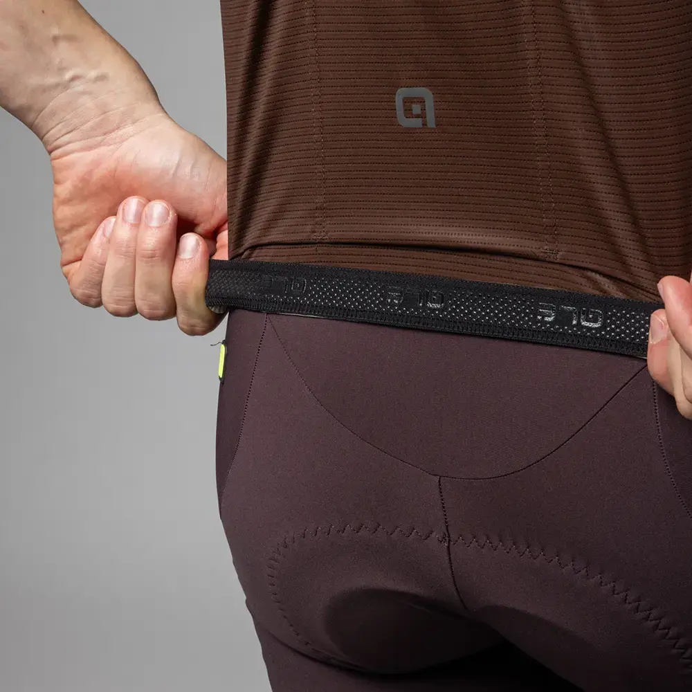Ale PR-E Flash Fietsshirt Korte Mouwen Goud Heren
