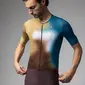 Ale PR-E Flash Fietsshirt Korte Mouwen Goud Heren