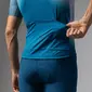 Ale PR-E Flash Fietsshirt Korte Mouwen Blauw/Multi Heren