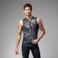 Ale PR-E Mirror Fietsshirt Zonder Mouwen Zwart Heren