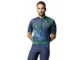 Ale Pragma Connect Fietsshirt Korte Mouwen Blauw Heren