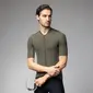 Ale Pragma Color Block Off Road Fietsshirt Korte Mouwen Donkergroen Heren