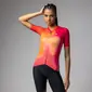 Ale PR-E Flash Fietsshirt Korte Mouwen Oranje Dames
