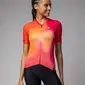 Ale PR-E Flash Fietsshirt Korte Mouwen Oranje Dames