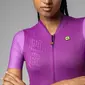 Ale PR-E Follow Me Fietsshirt Korte Mouwen Paars Dames