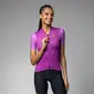 Ale PR-E Follow Me Fietsshirt Korte Mouwen Paars Dames