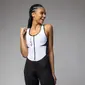 Ale Pragma Color Block Skinsuit Zonder Mouwen Zwart/Wit Dames