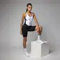 Ale Pragma Color Block Skinsuit Zonder Mouwen Zwart/Wit Dames