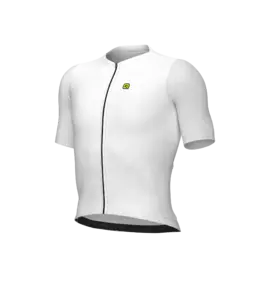 Ale PR-E Earthy Style 2.0 Fietsshirt Korte Mouwen Wit Heren