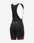 Ale PR-S Master 2.0 Fietsbroek Kort Zwart/Fluo Roze Dames