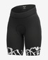 Ale Solid Ride Fietsbroek Kort Zwart/Wit Dames