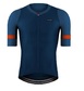 Etxeondo Mendi Fietsshirt Korte Mouwen Blauw/Oranje Heren